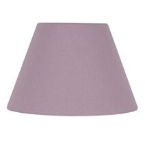 Abat-jour forme conique D25 coton guimauve 